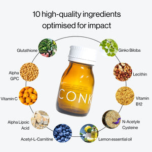 CONKA Flow + Clear – Daily Brain Shot System